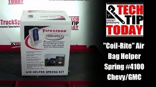 Firestone Coil-Rite Air Bag Helper Springs Model Sd Popular Products