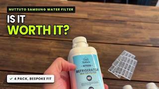NUTTUTO water filter Replacement DA97-17376B 4 pack NUTTUTO water filter Replacement DA97-17376B 4 pack