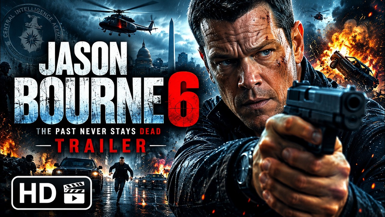 ミリタリー Jason Bourne 1/6 Kumik Jason Bourne 6 (2027) First Trailer | Matt Damon Returns For One