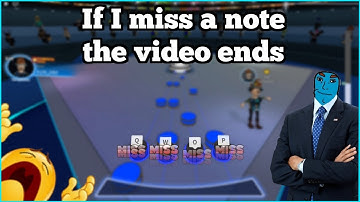If I miss a note the video ends... Dark Sheep (Normal)
