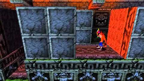 Crash Bandicoot - Stage 12: The Lost City (Green Gem Get)