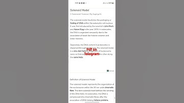 SOLENOID MODEL || B.Sc 2nd sem NEP Zoology Major/Minor Notes 2024 jammu university