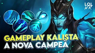 TESTANDO KALISTA! TA MUUUITO FORTE | LoL Wild Rift