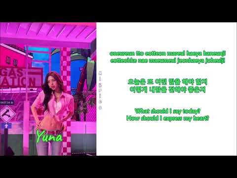 YUNA (ITZY) - U-Go-Girl (ORIGINAL: LEE HYORI) (Rom-Han-Eng Lyrics)