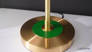 Green Revolve Table Lamp