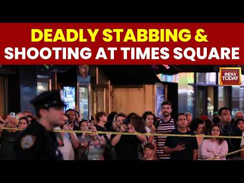 Video Knife-wielding woman kills one in New York's Times Square, shot dead by cops | India Today