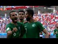 ملخص مباراة السعودية ومصر 2 1 نهائيات كاس العالم 2018 بتعليق عصام الشوالي HD شاشة كاملة