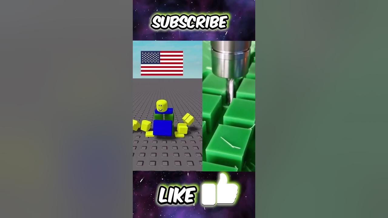 THIS IS WHAT ROBLOX OOF SOUND IS LIKE IN DIFFERENT COUNTRIES! #shorts