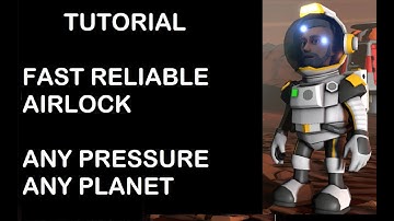 Stationeers - Tutorial for very fast airlock,  showcased on Europa.