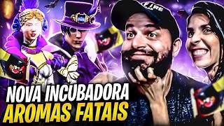 NOVIDADES FREE FIRE, NOVA ATUALIZAÇÃO, INCUBADORA AROMAS FATAIS