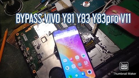 UNLOCK PATTERN AND FRP BYPASS  VIVO Y81, Y83 ,Y83pro, V11  via ADB FORMAT TOOL