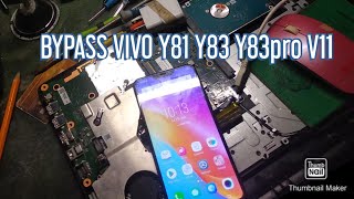 Unlock Pattern And Frp Byp Vivo Y81, Y83 ,Y83Pro, V11 Via Adb Format Tool