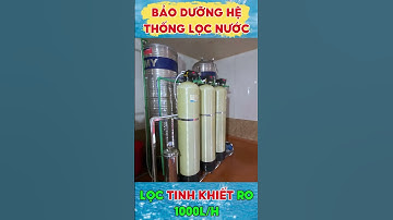 Bảo Dưỡng, Thay Vật Liệu Hệ Thống Lọc Nước RO Tại Hoà Bình #shorts #locnuocro