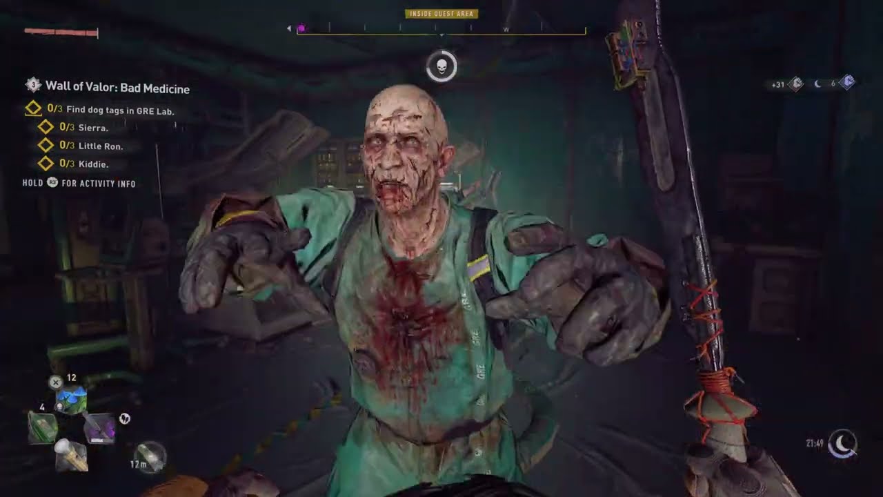 Dying Light 2 Wall of Valor Bad Medicine PS5 Guide