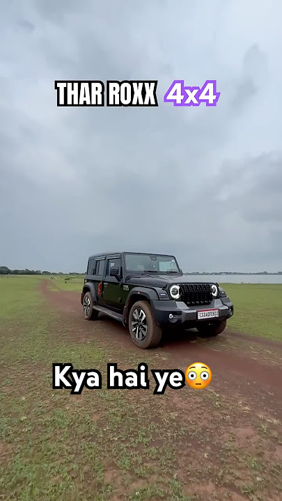 Thar Roxx 4x4 Ax7l Modified #tharvlogs #thar #mahindra #roxx #viralvideo #trending #explore
