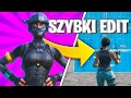 JAK SZYBCIEJ EDYTOWAĆ w Fortnite! *Nowy Trick*