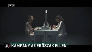 RTL Klub - Híradó | Tandi Flora, Miklósa Erika - Kampány az erőszak ellen