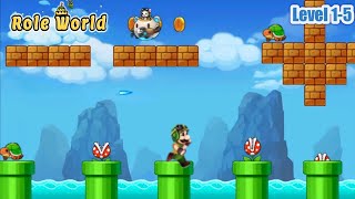 Role World Super jungle Adventure level 1-5   #gameplay #gaming #games screenshot 1