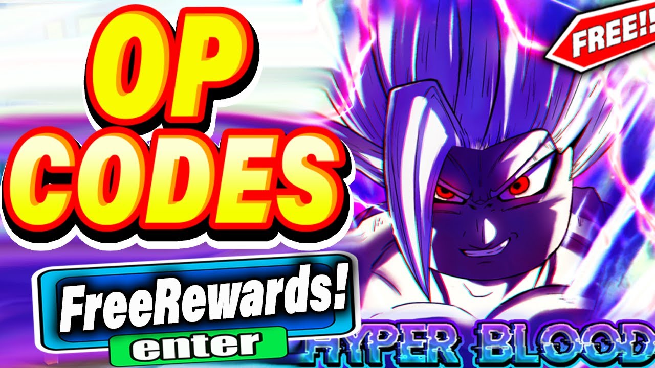 ALL *NEW* SECRET OP WORKING CODES! Roblox Dragon Ball Hyper Blood 