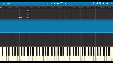 Prince 1999  Midi Piano Synthesia