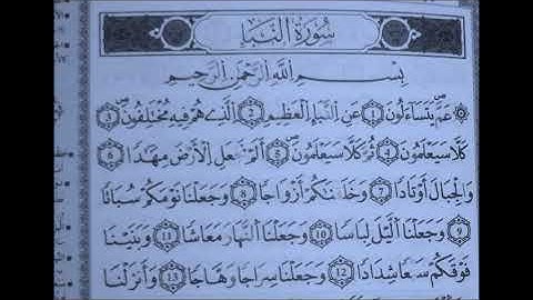 سورة النبأ للشيخ وليد النائحي بقراءة قالون عن نافع