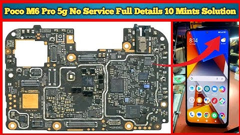 HOW TO REPAIR 5G HANDSET NO SERVICE PROBLEM| POCO M6 PRO 5G NO SERVICE|REDMI NO SERVICE|