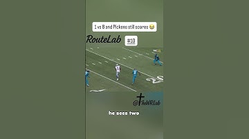 George Pickens living every wide receivers dream to take a slant to the house  #football #nfl