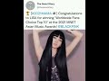 Lisa won worldwide fans choose top 10 at the 2021 mnet awards lisamama