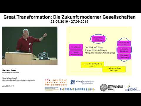 Konferenz: Great Transformation // Keynote: Harmut Esser
