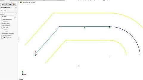 SolidWorks Sketch Tools - Offset Entities
