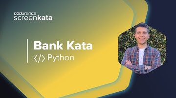 Bank Kata - Python - Codurance Screenkata