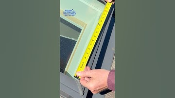 Replacing Sky Light - how to measure! #midwest #construction #woodsroofing #skylight #fyp