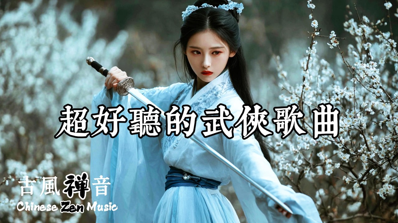 超好聽的武俠歌曲 | 體會江湖兒女情深緣淺、造化弄人、亂世多別離的遺憾 | Relaxing Wuxia-style Music for Work/Study #chinesesongs
