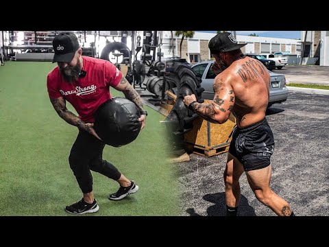 Medicine Ball throws for EXTREME KNOCKOUT POWER