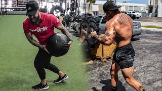 Medicine Ball throws for EXTREME KNOCKOUT POWER