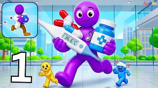 Idle Health Resort: Doc Sim - Heal & Care For All - Gameplay Walkthrough Part 1 (Android/iOS) screenshot 1