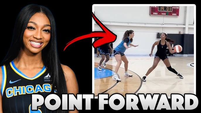 New Sky Footage Shows POINT FORWARD Angel Reese For 2025... - YouTube