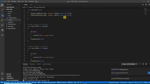 ESP-IDF#6:  Part-1 | Creating a FreeRTOS task on ESP32  | ESP-IDF | FreeRTOS