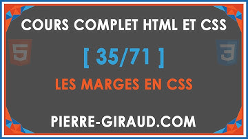 COURS COMPLET HTML ET CSS [35/71] - Padding et margin en CSS