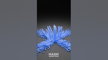 What Happens When You Drop a Ring on This Block?  #3danimation #animation #blender #satisfying