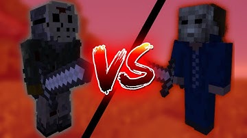 Jason Voorhees vs Michael Myers in Minecraft Pocket Edition! - (MCPE)