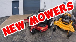 2 NEW MOWERS WITH 0 HOURS @LAWNFORCELLC