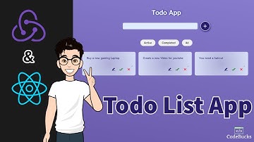 Building a Todo List App with Redux 😍 | ( React-Redux ) Tutorial For Beginners