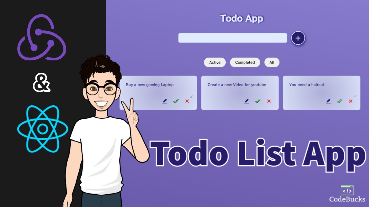 Building a Todo List App with Redux | ( React-Redux ) Tutorial For Beginners 😍 