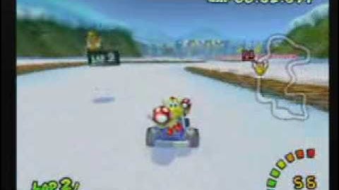 Mario Kart Double Dash Shortcuts: Sherbertland
