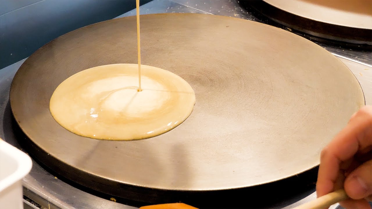 🐣濃厚たまごのカスタードクレープ🐣北海道産/純正生クリーム増量😍[dessert crepes]Hokkaido fresh cream & custard crepe