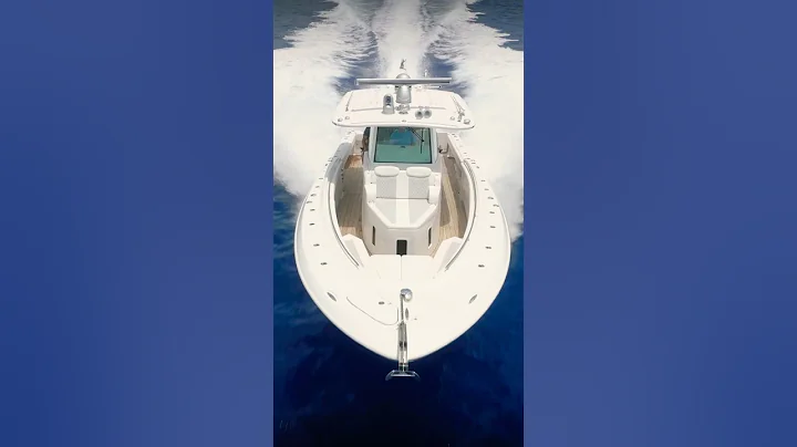 HCB 42 Lujo “Wake Turbulence” w/Triple 600HP Engines For Sale! @HmyYachts1 #centerconsole