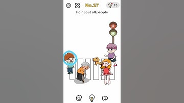 Brain Out Level 27 [ 2021 ] Point out all people Solution