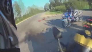 Motorcycle accident killed the girl / Мото авария убил девушку