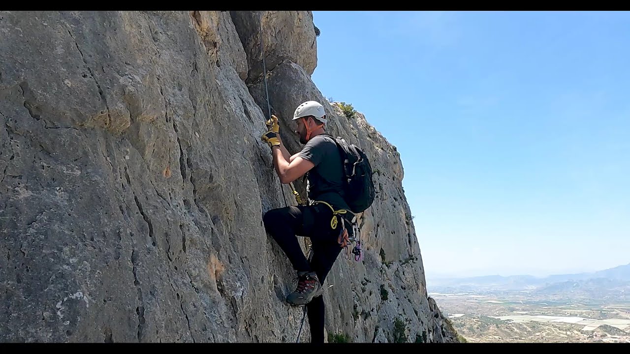 FERRATA DE LA SIERRA DEL LÚGAR. FORTUNA (Murcia)